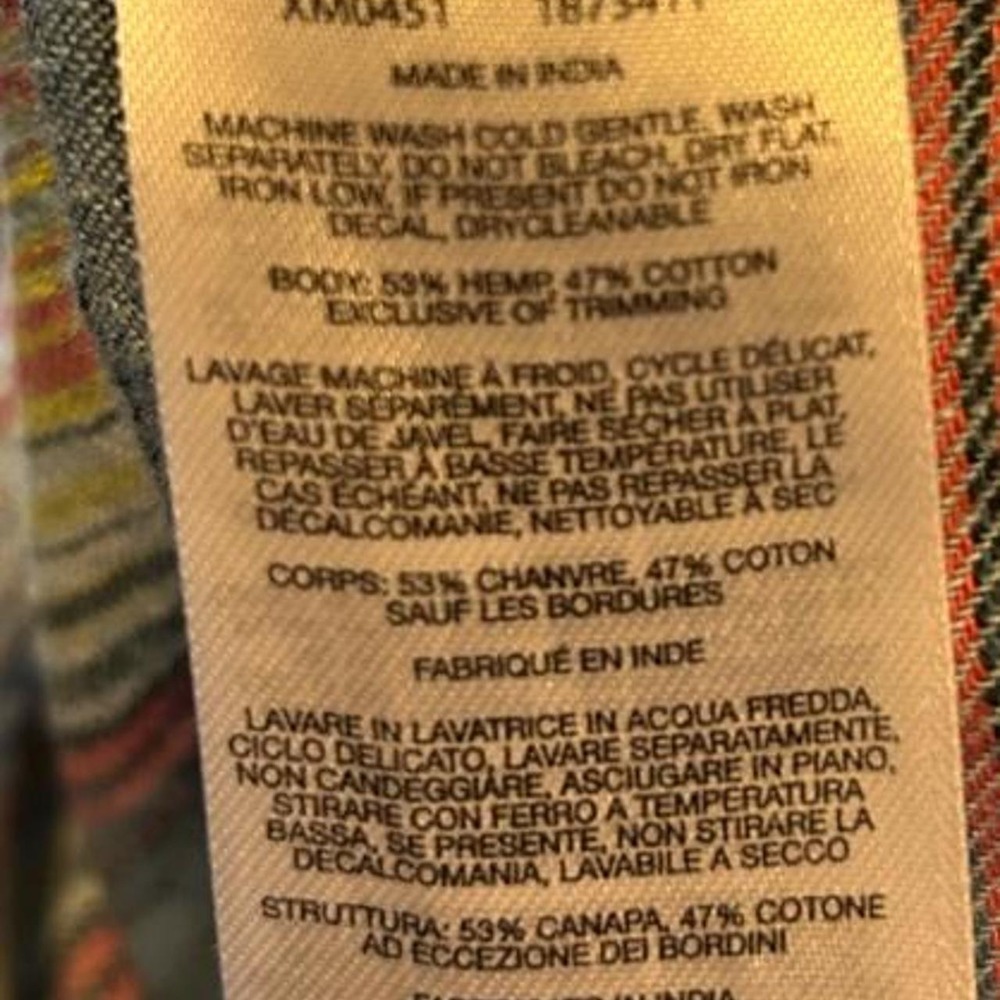 Columbia Hemp Button Up Shirt - Picture 5 of 5